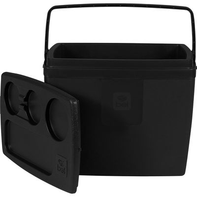 Caixa Térmica 12 Litros Preta Bel Único / Preto