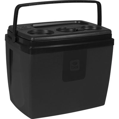 Caixa Térmica 12 Litros Preta Bel Único / Preto