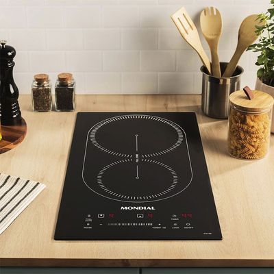 Cooktop de Indução 2 Bocas CTI-02 Mondial Preto / 220V