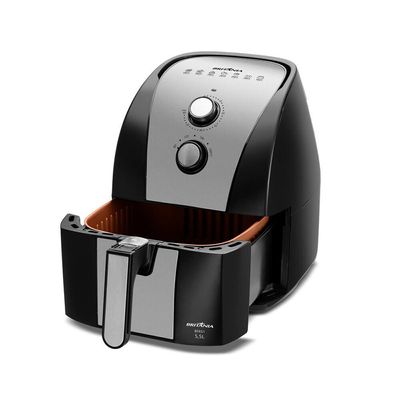 Fritadeira Sem Óleo Britânia 1500W, 5,5 Litros - BFR51 Preto / 110V
