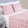 Jogo de Cama Com Lençol de Cima 200 fios Austin Solteiro 03 Peças - Rosa