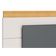 Painel Para Tv Classic 1.8 Off White Com Nature - Imcal Móveis