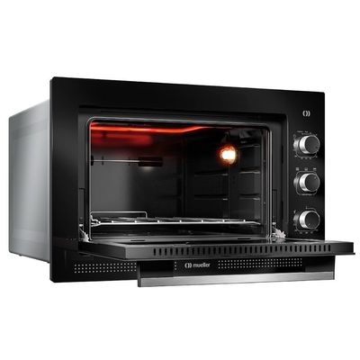 Forno Elétrico De Embutir Mueller Preto 50 Litros MFE50K 110V