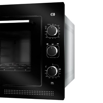 Forno Elétrico De Embutir Mueller Preto 50 Litros MFE50K 220V