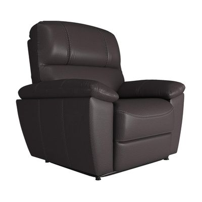 Poltrona do Papai Reclinável Elétrica Armênia Power Touch Couro Cappuccino - Gran Belo