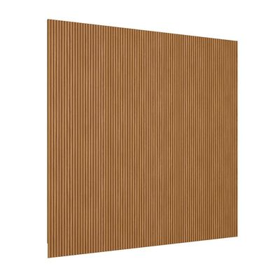 Painel Decorativo Ripado para Parede Mahalo 300x250 MDP Nature G77 - Gran Belo