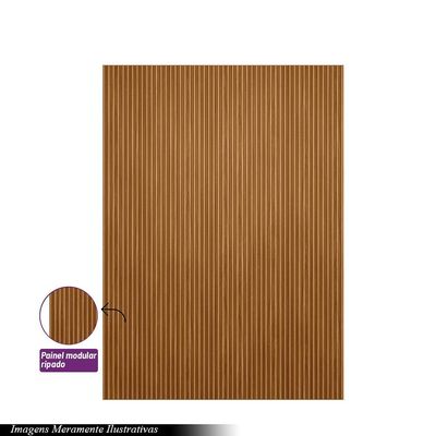 Painel Decorativo Ripado para Parede Mahalo 180x250 MDP Nature G77 - Gran Belo