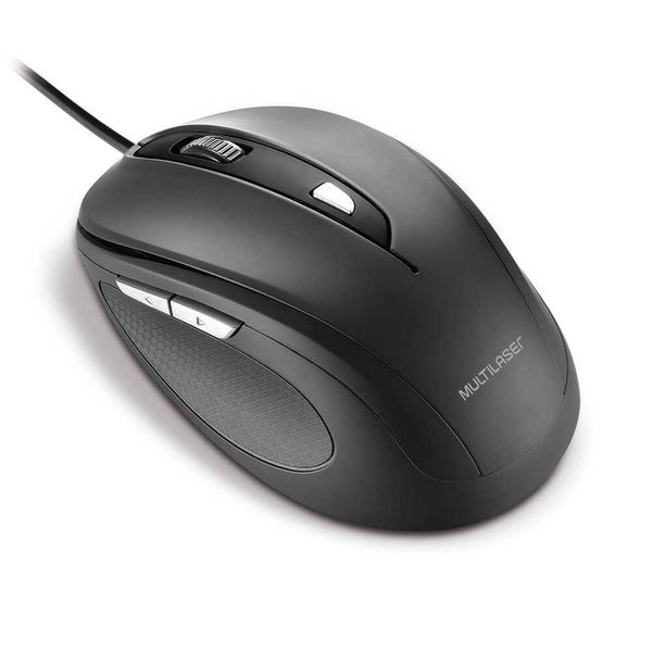 MOUSE OPTICO USB CONFORT 1600DPI PRETO MULTILASER