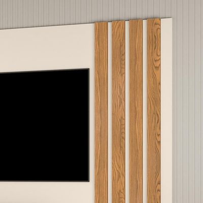 Painel Requinte - Mdf-mdp Nichos Reforçados Off White-nature - Movelove
