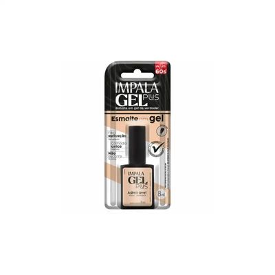Esmalte em Gel Plus Transparente Admirável Impala 8ML
