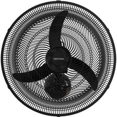 Ventilador De Parede Ventisol New 50cm Preto 220V