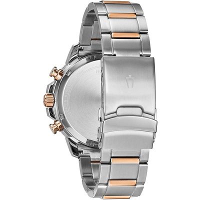 Relógio Bulova Masculino Ref:98b301 Cronógrafo Bicolor Marine Star
