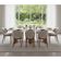 Mesa De Jantar Orgânica Tivoli 320cm X 110cm 10 Lugares Lamina Cinamomo Damasco