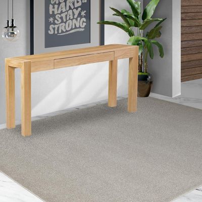 Aparador Sala de Estar 140cm com Gaveta Dumai Madeira Maciça Acácia - Gran Belo