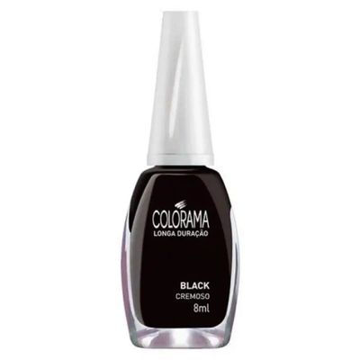 Esmalte Colorama Cremoso Black 8Ml