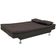 Sofá-Cama 1,90 Metros Linoforte Melissa, Suede Veludo, Espuma D-33 Capuccino