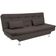 Sofá-Cama 1,90 Metros Linoforte Melissa, Suede Veludo, Espuma D-33 Capuccino