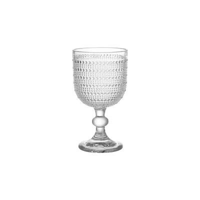 Conjunto de 6 Peças Tacas Haus Concept  Esfera 360ml Brinox Transparente