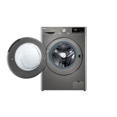 Lava e Seca LG 12kg com Inteligência Artificial AIDD, CV5012PC4 Inox / 110V