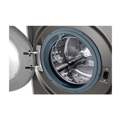 Lava e Seca LG 12kg com Inteligência Artificial AIDD, CV5012PC4 Inox / 110V