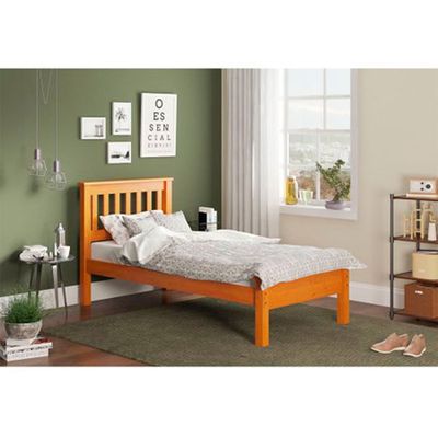Cama de Solteiro 706L Piratini Madeira de Pinus e Eucalipto Mel