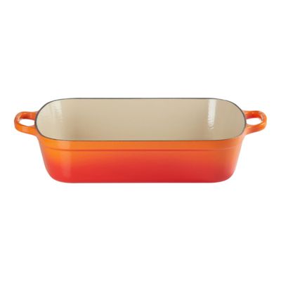 ASSADEIRA LE CREUSET RETANGULAR SIGNATURE 33CM LARANJA 20184330902422