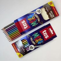 Lápis De Cor Mega Soft Color Tons Metálicos 10 Cores - Tris