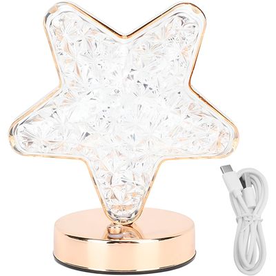 Luminária Formato Estrela Decoração LED Quarto Iluminação - Toque Mágico e Aconchegante para Seu Ambiente