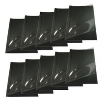 Kit 50 Capas Encadernação Térmica Até 250 Folhas A4 Preta