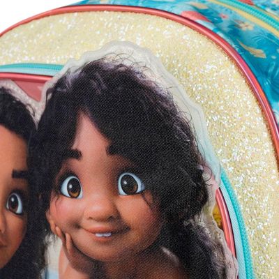 Mochila de Rodinha Infantil Feminina Moana Azul U / Azul