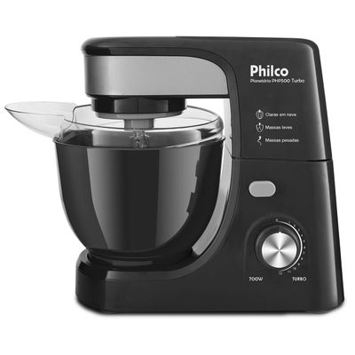 Batedeira Planetária Philco PHP500P Turbo 700W 220V