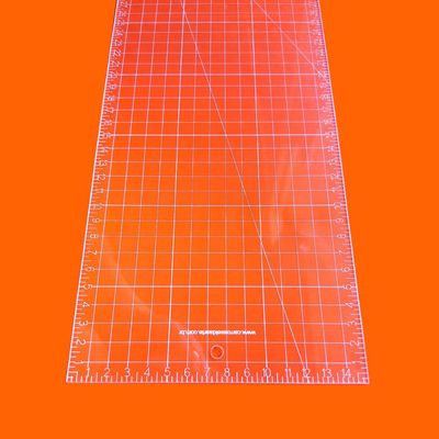 Régua Patchwork 15x45cm Cristal