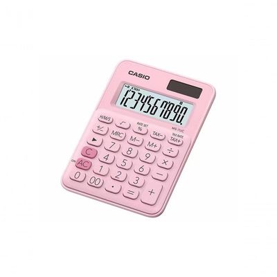 Calculadora Mesa Ms-7uc-pk Rosa 10 Dígitos
