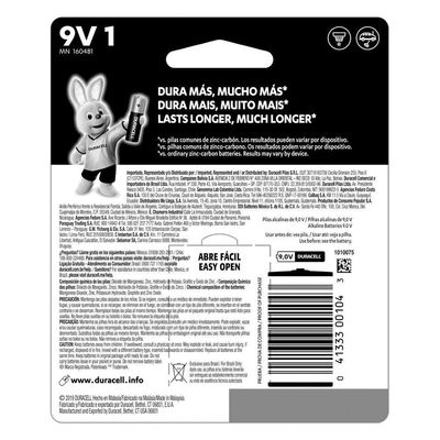 Bateria Alcalina 9v Mn1604 C- 1 Pilha