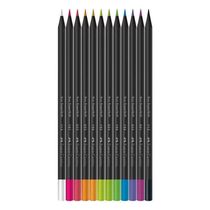 Lápis De Cor Ecolápis Supersoft 210744 12 Cores Neon - Faber Castell