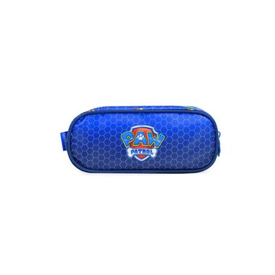 Estojo Escolar Masculino Chase 3 Compartimentos Azul Escuro U / Azul escuro