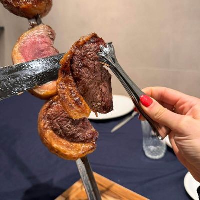 Kit 50 Pegadores Carne Servir Churrasco Pinça Aço Inox Pequeno 16cm Restaurante Buffet