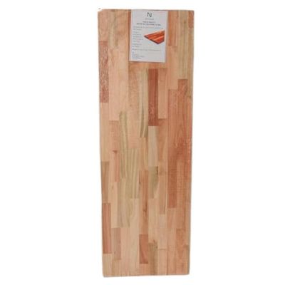 Prateleira Painel De Madeira Natural Eucalipto 1,8X30X150 In