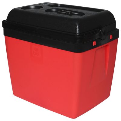 Caixa Térmica 30 Litros Vermelha e Preta Bel Único / Vermelho