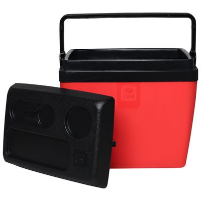 Caixa Térmica 30 Litros Vermelha e Preta Bel Único / Vermelho
