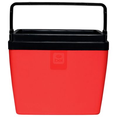 Caixa Térmica 30 Litros Vermelha e Preta Bel Único / Vermelho