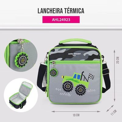 Lancheira Térmica 4180ml Jacki Design Piccolino Verde