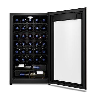 Adega de Vinho Climatizada Electrolux 34 Garrafas Uma Porta com Painel Digital (WSF34) 127V