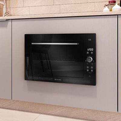 Forno Elétrico De Embutir Digital Mueller 50 Litros Preto MFE50L 110V