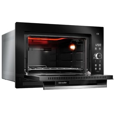 Forno Elétrico De Embutir Digital Mueller 50 Litros Preto MFE50L 110V