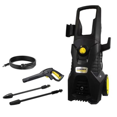 Lavadora de Alta Pressão K5 1.900W 2.100psi Motor de Indução Karcher Preto / 220V