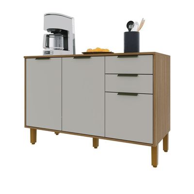 Cozinha Modulada Toronto 2,70 Freijo-off White - Indekes