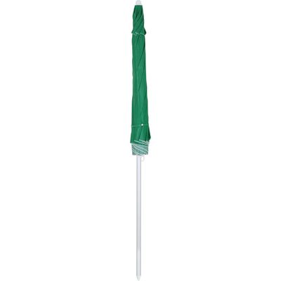 Guarda-Sol Articulado 2,00m em Bagum e Alumínio Verde Bandeira Bel 2,00m