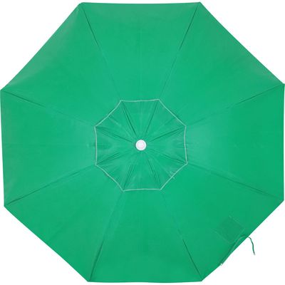 Guarda-Sol Articulado 2,00m em Bagum e Alumínio Verde Bandeira Bel 2,00m
