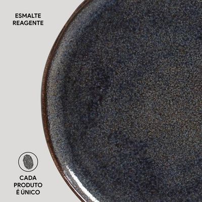 Conjunto de Pratos Rasos Bio Titanium 29cm 6 Peças Porto Brasil n/a